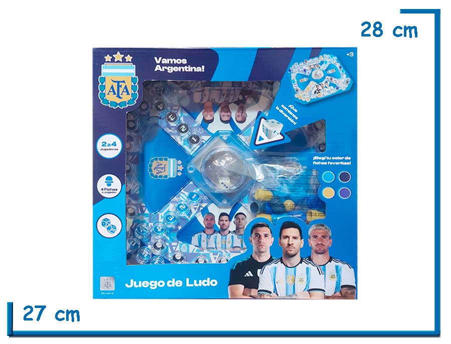 AFA SELECCION ARGENTINA JUEGO DE LUDO