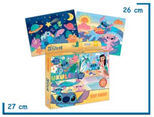 STITCH DOT PAINT COLOREA CON STICKERS