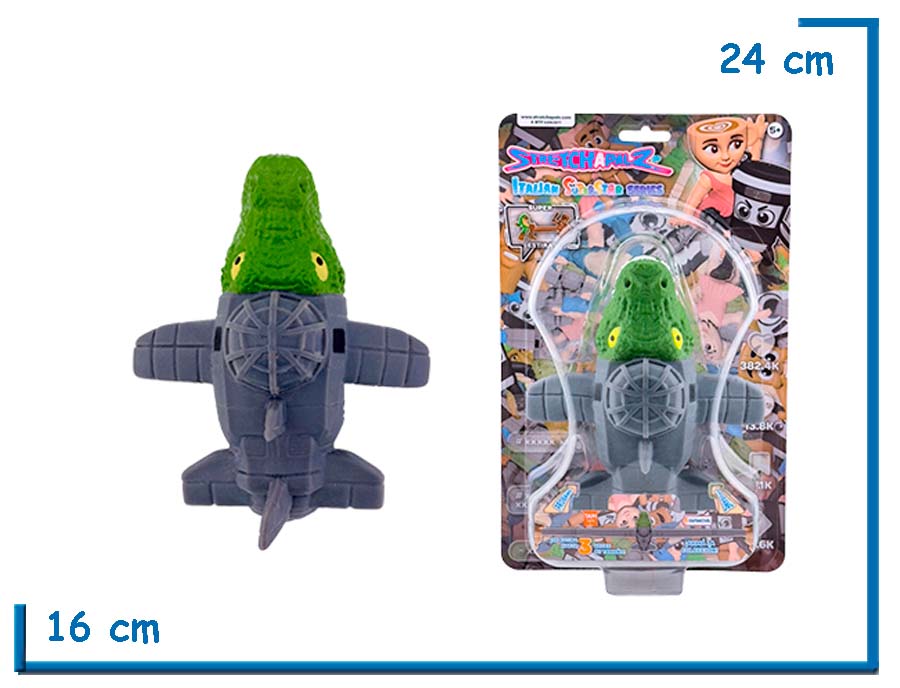 STRETCHAPALZ ITALIAN SUPERSTAR BOMBARDILO CROCODILO ESTIRABLE