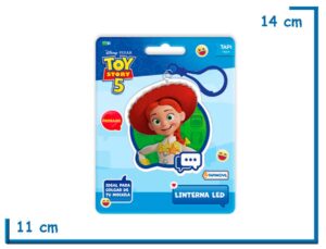 TOY STORY 5 JESSIE LLAVERO LINTERNA LED
