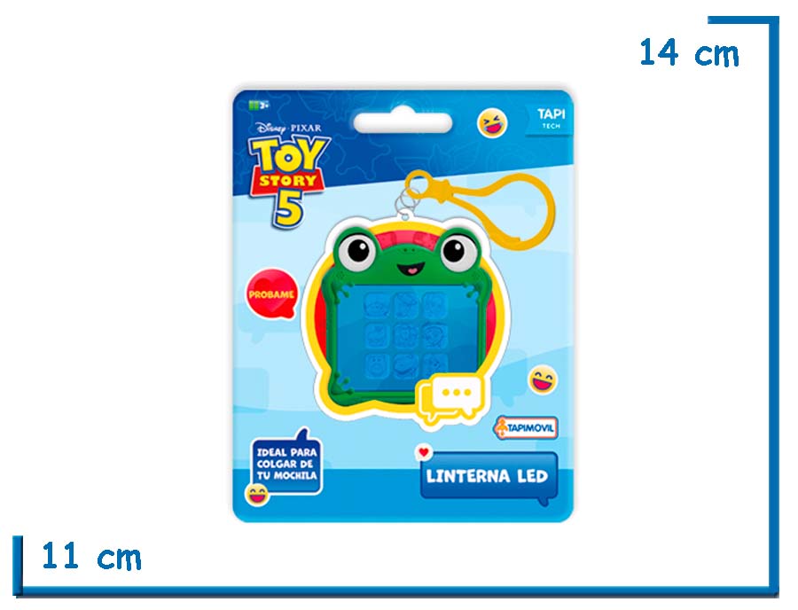 TOY STORY 5 LILYPAD LLAVERO LINTERNA LED