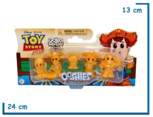 OOSHIES TOY STORY GOLDEN PACK SET X5 FIGURAS