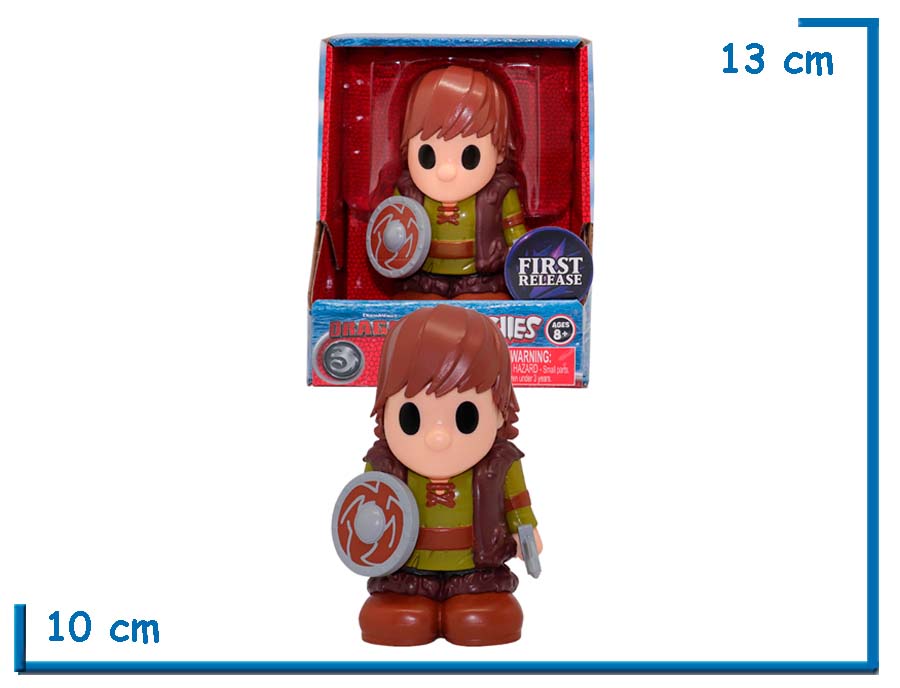 OOSHIES HICCUP DRAGONS 10CM