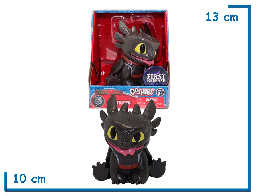 OOSHIES TOOTHLESS DRAGONS 10CM