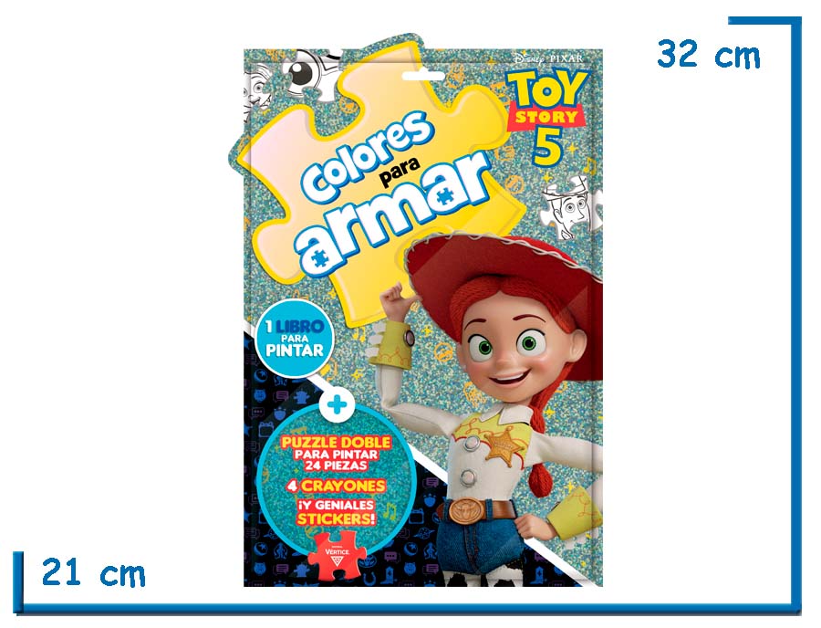 COLORES PARA ARMAR TOY STORY 5