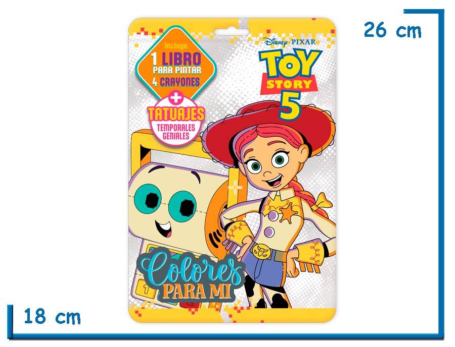 COLORES PARA MI TOY STORY 5