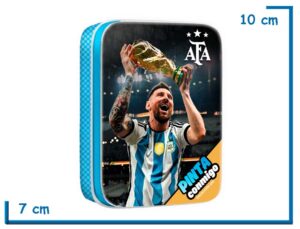 PINTA CONMIGO AFA LATA MESSI COPA