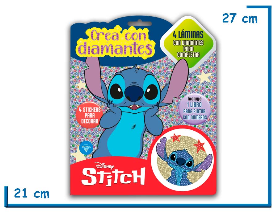 CREA CON DIAMANTES STITCH