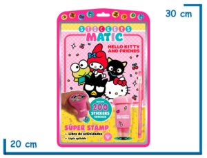 STICKERS MATIC SUPER STAM HELLO KITTY AND FRIENDS