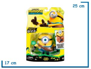 MOOSE MINIONS & MONSTERS JAMES GOO JIT ZU FIGURA ESTIRABLE