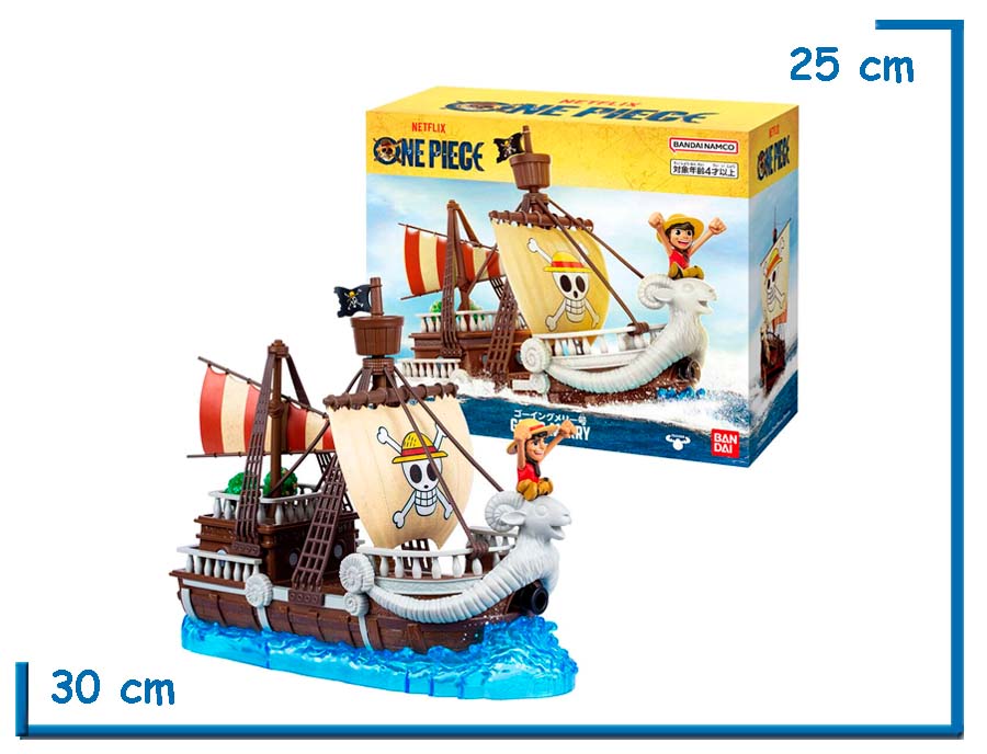 MOOSE ONE PIECE LIVE ACTION GOING MERRY DELUXE COLLECTOR SHIP