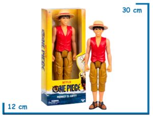 MOOSE ONE PIECE LIVE ACTION MONKEY D. LUFFY FIGURA 30CM
