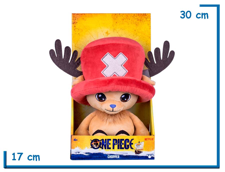 MOOSE ONE PIECE LIVE ACTION CHOPPER PELUCHE 28CM