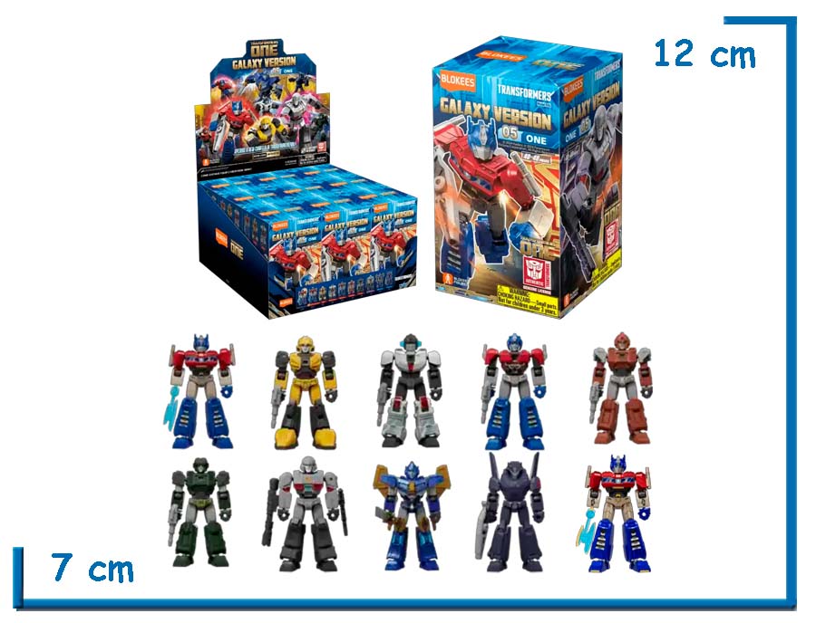 BLOKEES TRANSFORMERS GALAXY VER. 05 O MODEL KIT SORPRESA