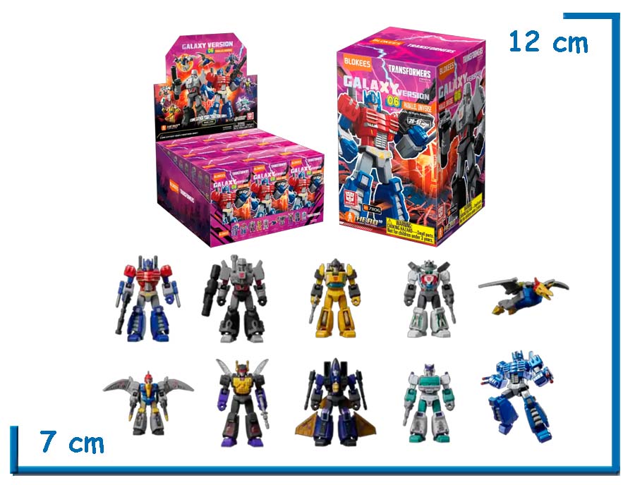 BLOKEES TRANSFORMERS GALAXY VER. 06 PU MODEL KIT SORPRESA