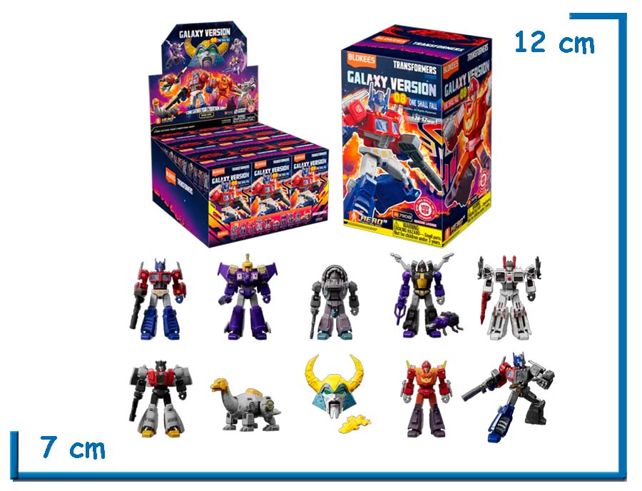 BLOKEES TRANSFORMERS GALAXY VER. 08 OSF MODEL KIT SORPRESA