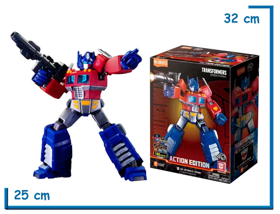 BLOKEES G1 OPTIMUS PRIME TRANSFORMERS ACTION EDITION MODEL KIT