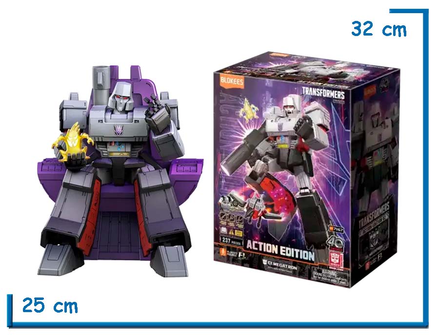 BLOKEES G1 MEGATRON TRANSFORMERS ACTION EDITION MODEL KIT