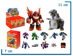 BLOKEES TRANSFORMERS DEFENDER VER. 04 TF MODEL KIT SORPRESA