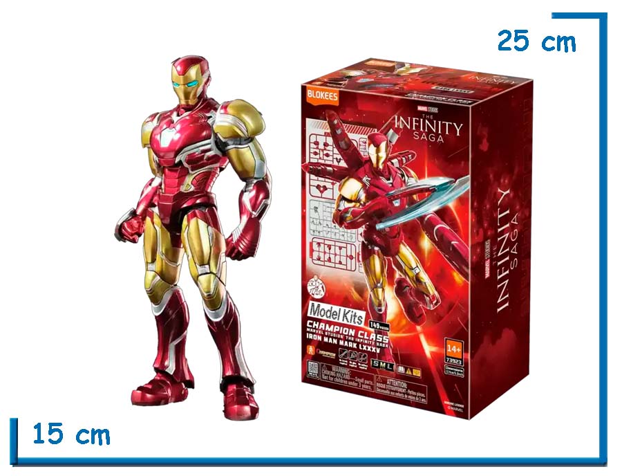 BLOKEES IRON MAN MARVEL INFINITY SAGA CHAMPION CLASS MODEL KIT