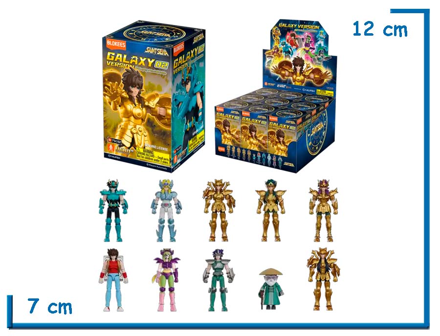 BLOKEES SAINT SEIYA GALAXY VER. 02 LGS MODEL KIT SORPRESA