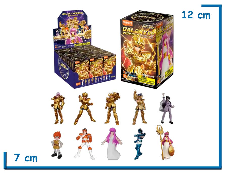 BLOKEES SAINT SEIYA GALAXY VER. 03 GZ MODEL KIT SORPRESA