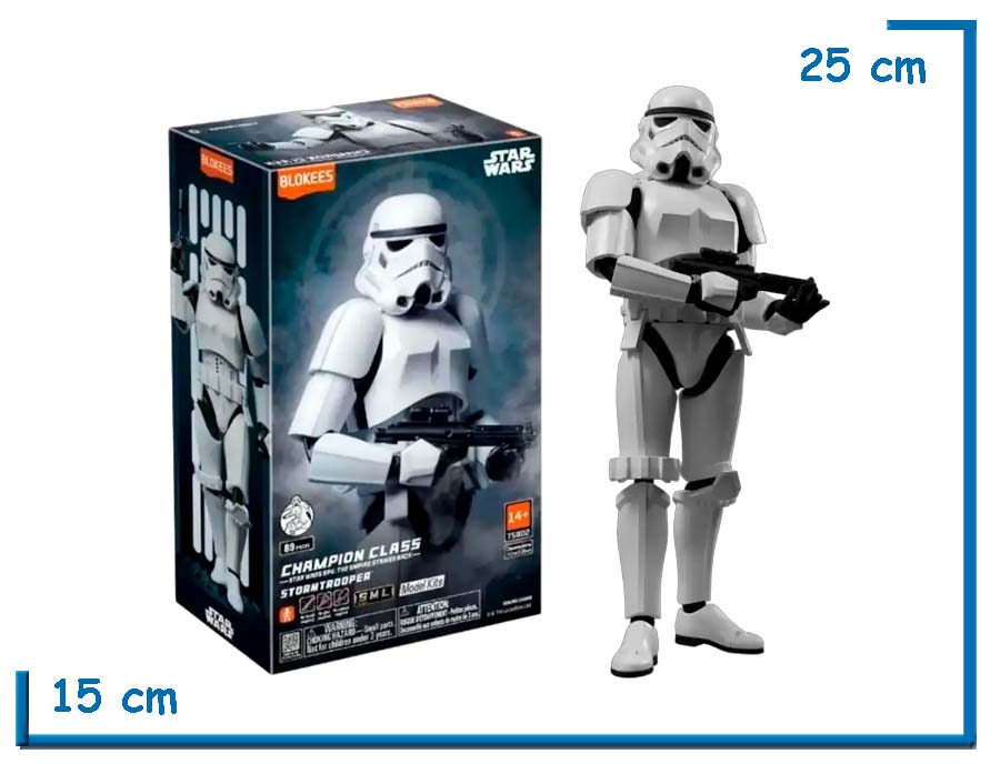 BLOKEES STORMTROOPER SW CHAMPION CLASS MODEL KIT