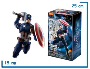 BLOKEES CAPTAIN AMERICA MARVEL INFINITY SAGA CHAMPION CLASS MODEL KIT