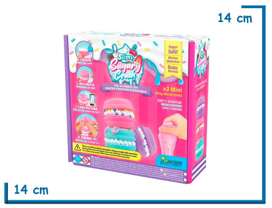 SLIMY SUGARY CRUSH MINI SLIMY-MACAROONIES