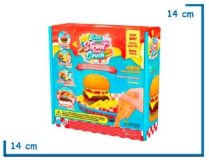 SLIMY STREET FOODZ CRUSH MINI SLIMY-BURGERON