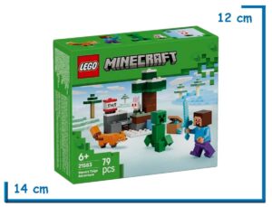 LEGO MINECRAFT STEVES TAIGA ADVENTURE