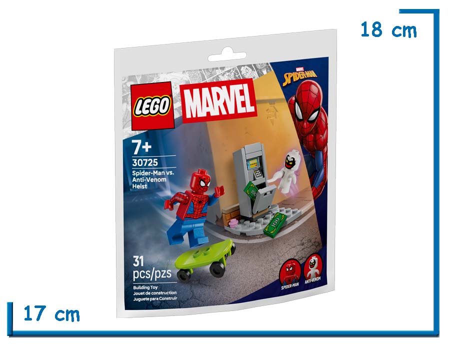 LEGO MARVEL SÞDER-MAN VS. ANTI-VENOM HEIST