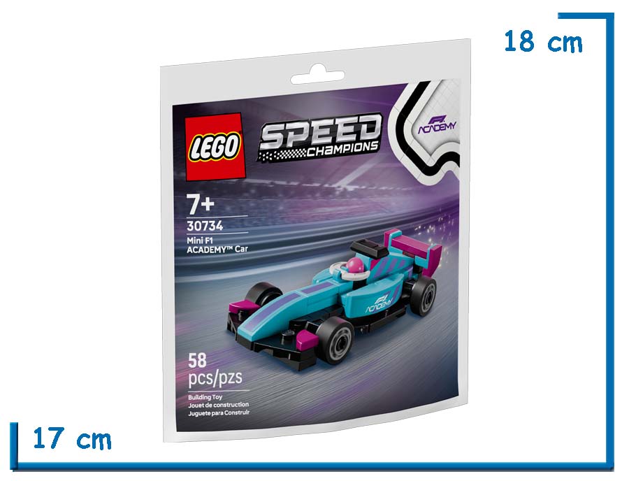 LEGO SPEED CHAMPIONS MINI F1 ACADEMY CAR