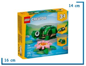 LEGO CREATOR TURTLE WITH A WATER LILY