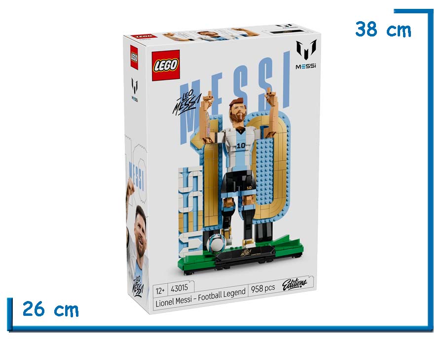 LEGO MESSI LIONEL MESSI SOCCER LEGEND