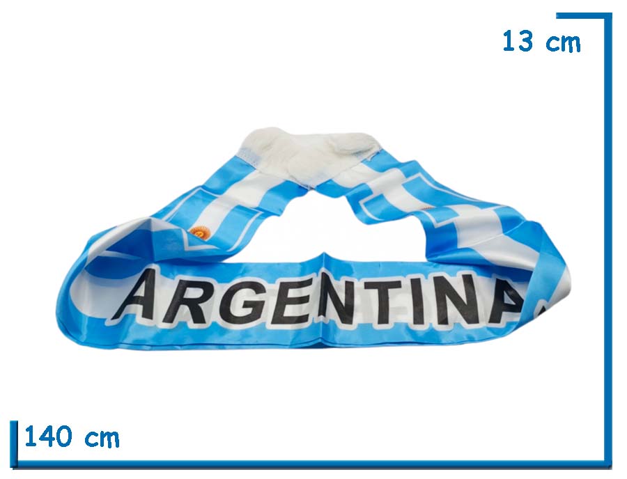 BUFANDA DE POLIESTER ARGENTINA