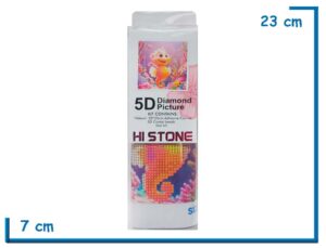 HI STONE HIPOCAMPO 5D DIAMOND PICTURE 20X20CM EN BLISTER