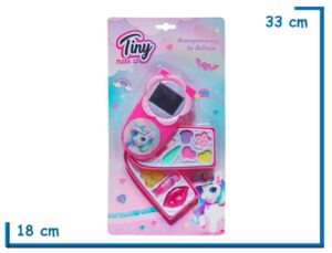 TINY MAKE UP PUPA CELULAR UNICORNIO 2 PISOS EN BLISTER