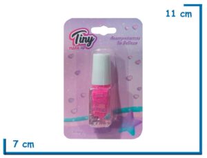 TINY MAKE UP ESMALTE DE U¥AS ROSA EN BLISTER