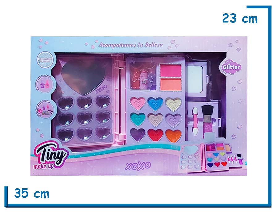TINY MAKE UP SET DE MAQUILLAGE LIBRO EN CAJA