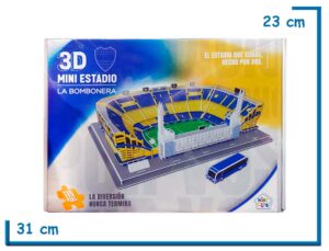 KIDS CLUB 3D MINI ESTADIO LA BOMBONERA 119 PZS
