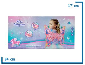 TINY MAGIC ALAS MAGICAS CHICAS CON LUZ Y MUSICA