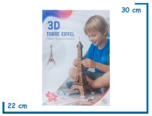 KIDS CLUB PUZZLE 3D TORRE EIFFEL 35 PZS