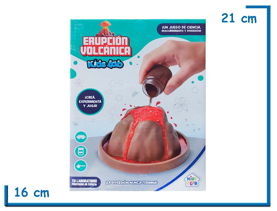 KIDS CLUB ERUPCION VOLCANICA KIDS LAB
