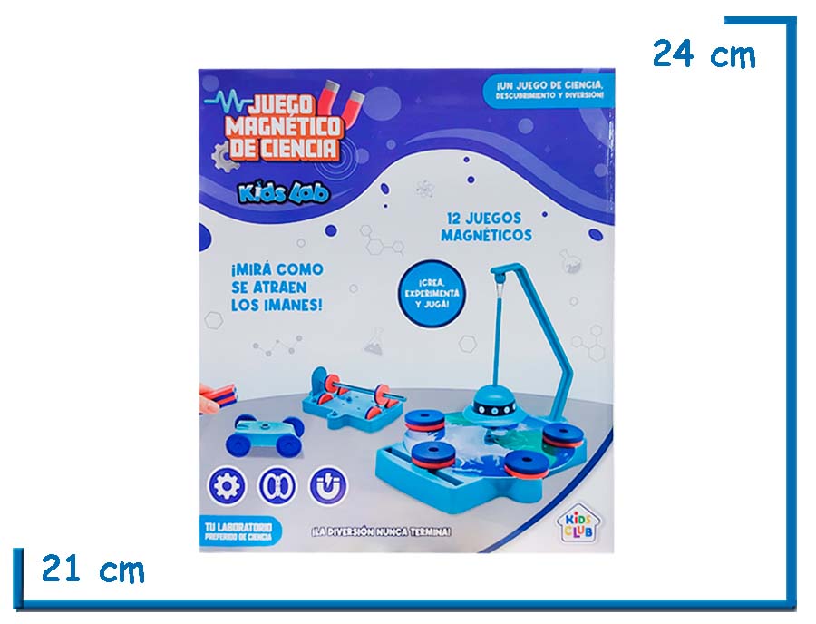 KIDS CLUB JUEGO MAGNETICO DE CIENCIA KIDS LAB
