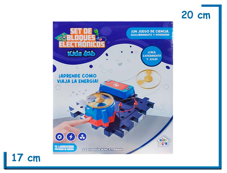 KIDS CLUB SET DE BLOQUES ELECTRONICOS KIDS LAB