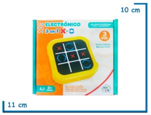 KIDS CLUB TA-TE-TI ELECTRONICO 3 EN 1