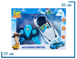 TOY STORY AUTO BLANCO CHICO RC