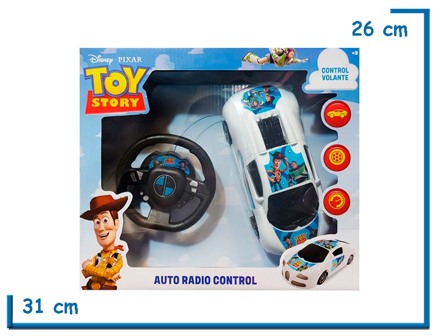 TOY STORY AUTO MEDIANO VOLANTE RC
