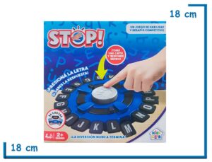 KIDS CLUB STOP PORTATIL TABLERO AZUL JUEGO DE MESA